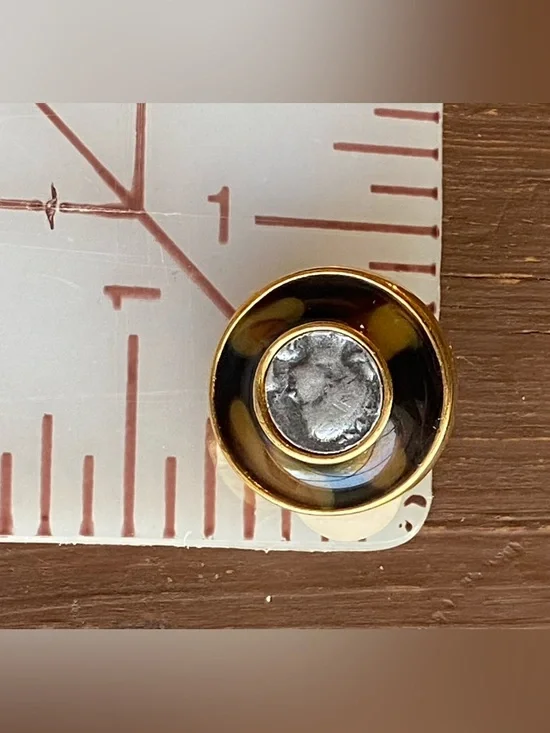 Vintage Anne Klein Clip On Earrings - Picture 6 of 6